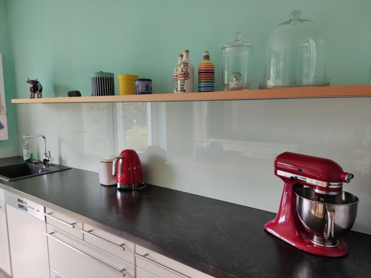 קרלסרוהה Zen Apartment - Spacious - Garden - Kitchen מראה חיצוני תמונה